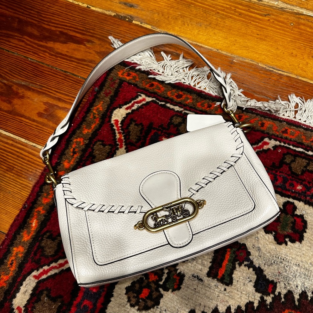 WHITE COACH JADE PURSE